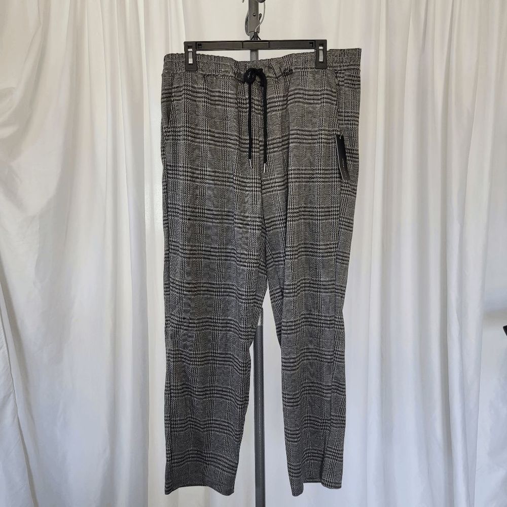 Robert louis womens multicolor plaid pullon dress pants size 2X - Picture 4 of 6